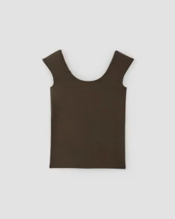 Everlane Tees|Short Sleeve Tees*The Supima® Form Cap-Sleeve Tee