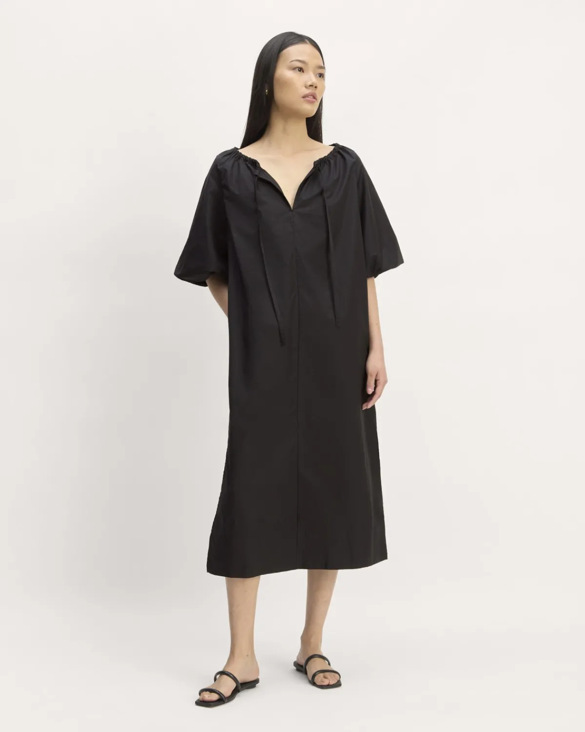 Everlane Dresses*The Supima® Puff-Sleeve Dress
