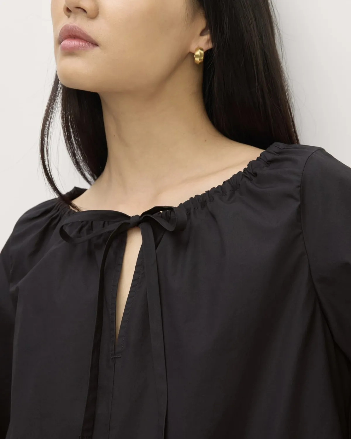 Everlane Dresses*The Supima® Puff-Sleeve Dress