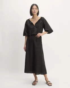 Everlane Tops*The Supima® Puff-Sleeve Top