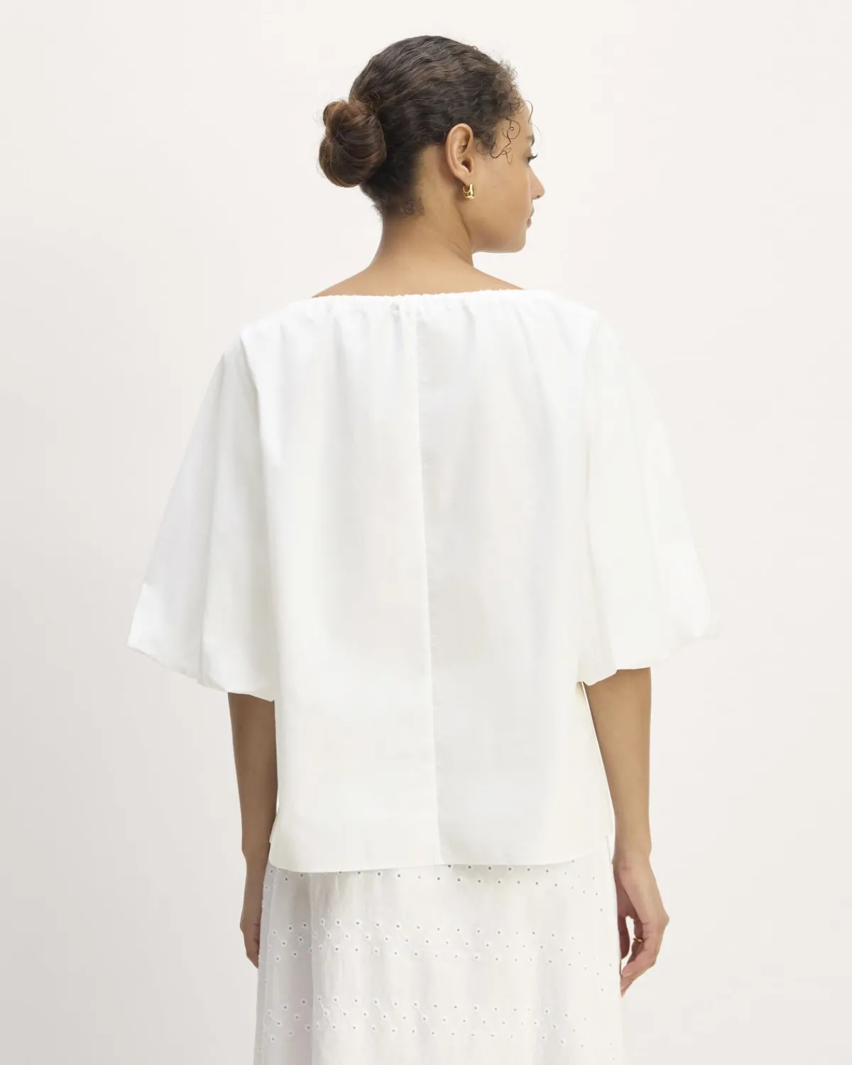 Everlane Tops*The Supima® Puff-Sleeve Top