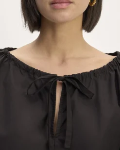 Everlane Tops*The Supima® Puff-Sleeve Top