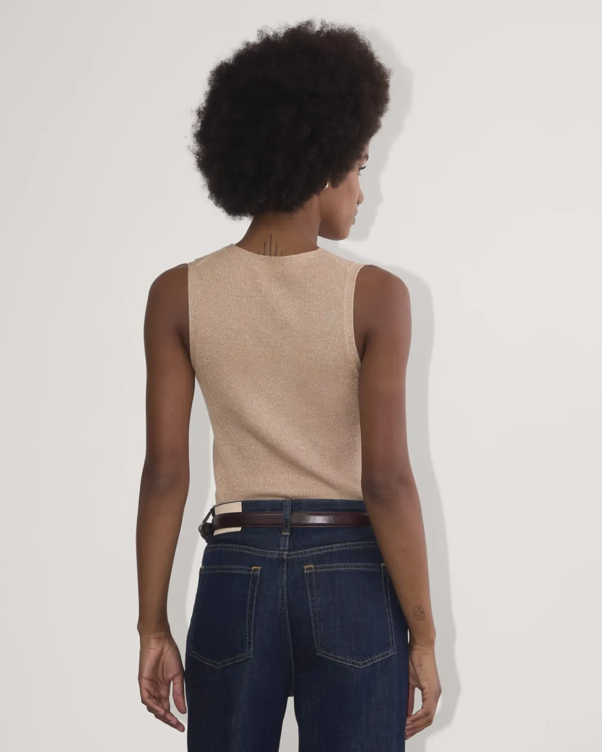 Everlane Sweaters|Crew Sweaters*The Tank in Lurex Merino
