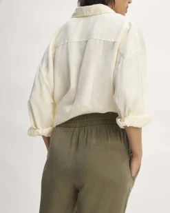 Everlane Pants|Pull-On Pants*The Tapered Pant in Butterlite Kalamata