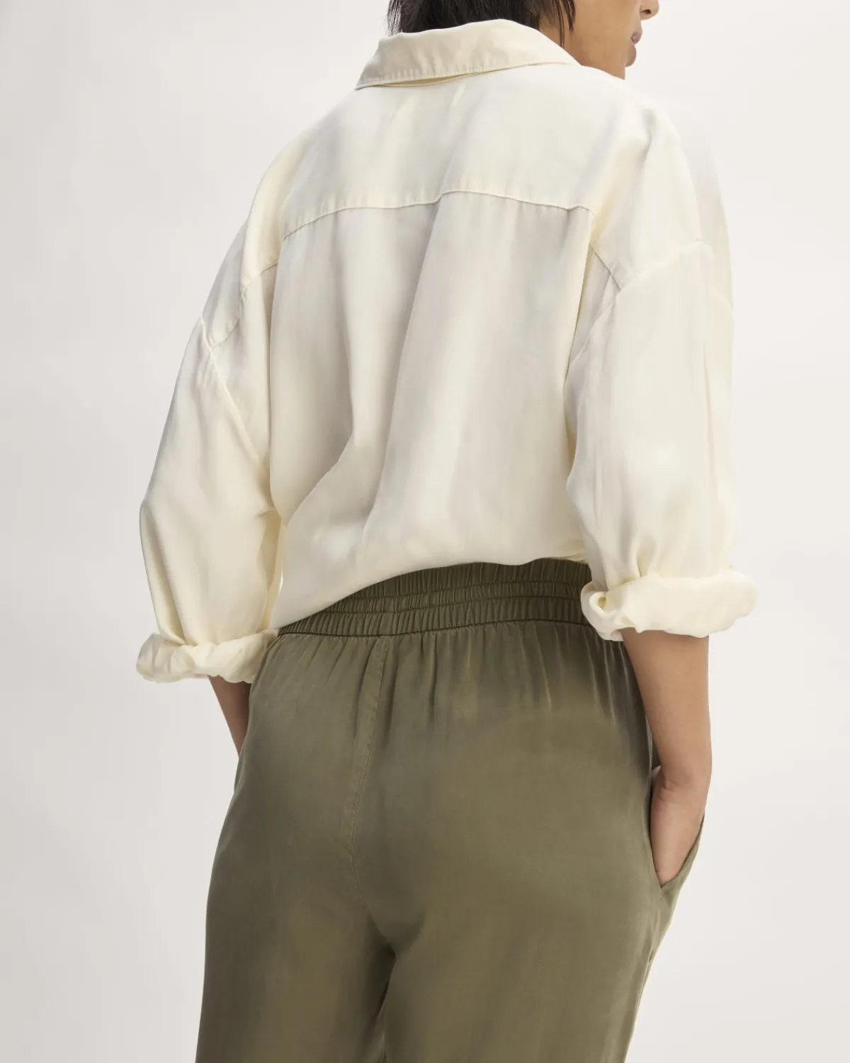 Everlane Pants|Pull-On Pants*The Tapered Pant in Butterlite Kalamata