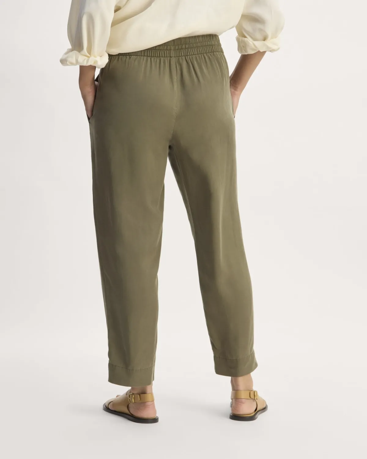 Everlane Pants|Pull-On Pants*The Tapered Pant in Butterlite Kalamata