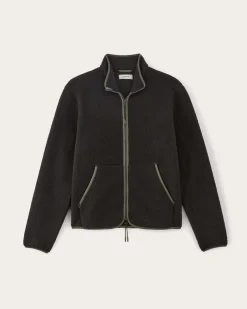 Everlane Shirts|Long Sleeve Shirts*The Teddy Fleece Black