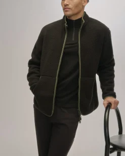 Everlane Shirts|Long Sleeve Shirts*The Teddy Fleece Black