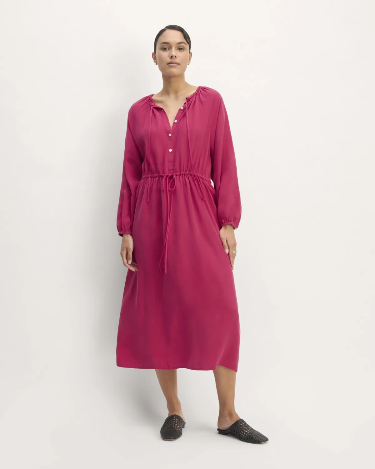 Everlane Dresses*The TENCEL™ Gathered Maxi Dress