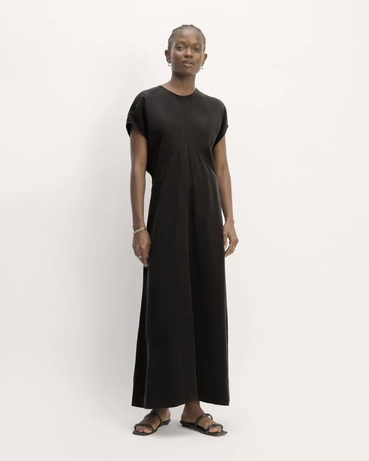 Everlane Dresses*The TENCEL™ Short-Sleeve Midi Dress