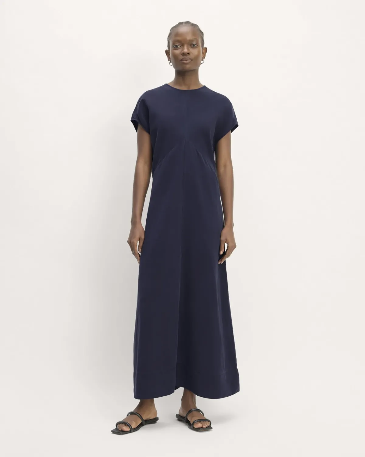 Everlane Dresses*The TENCEL™ Short-Sleeve Midi Dress