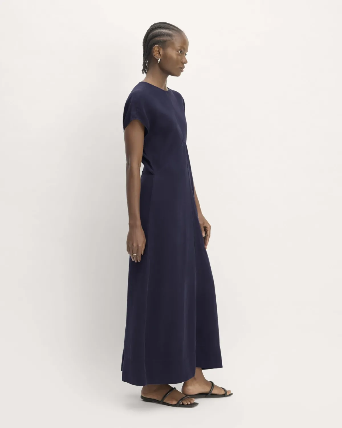 Everlane Dresses*The TENCEL™ Short-Sleeve Midi Dress