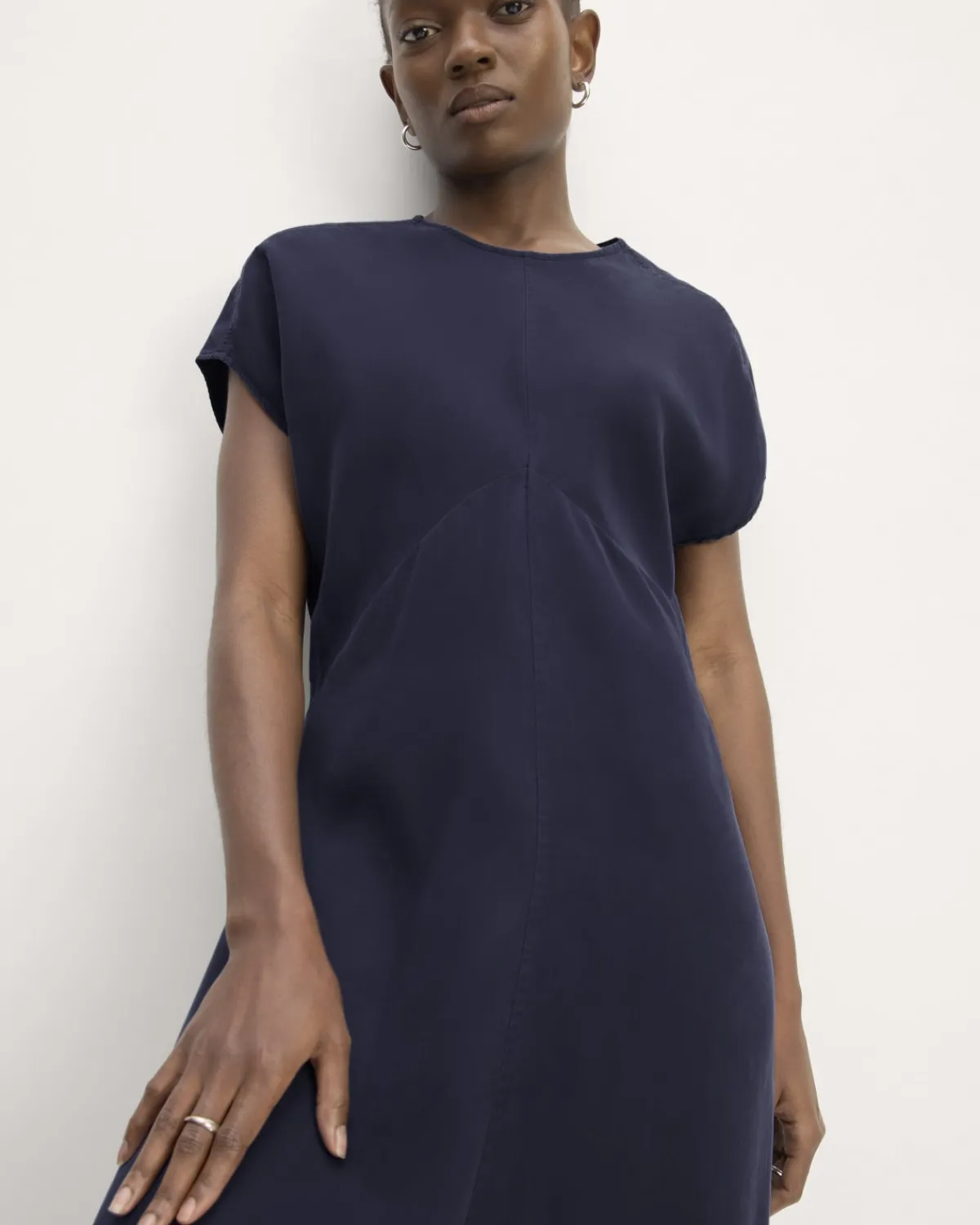 Everlane Dresses*The TENCEL™ Short-Sleeve Midi Dress