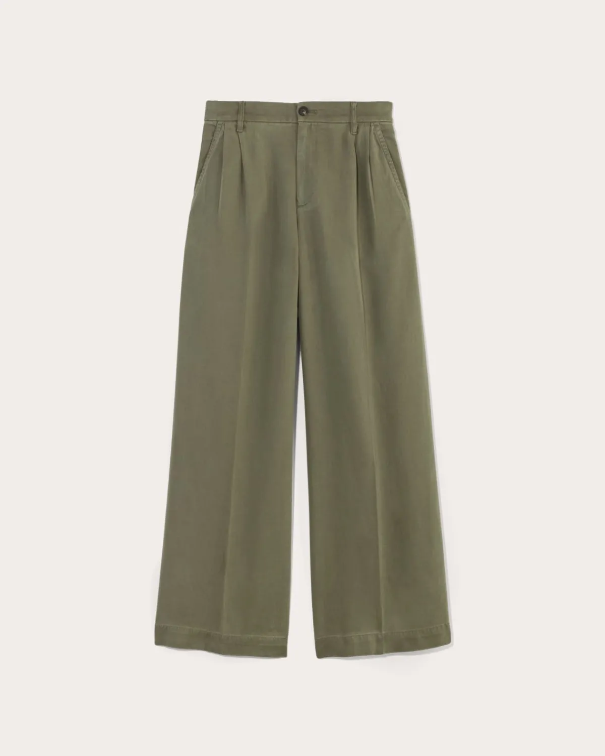 Everlane Pants|Wide-Leg Pants*The Trouser in Buttersoft