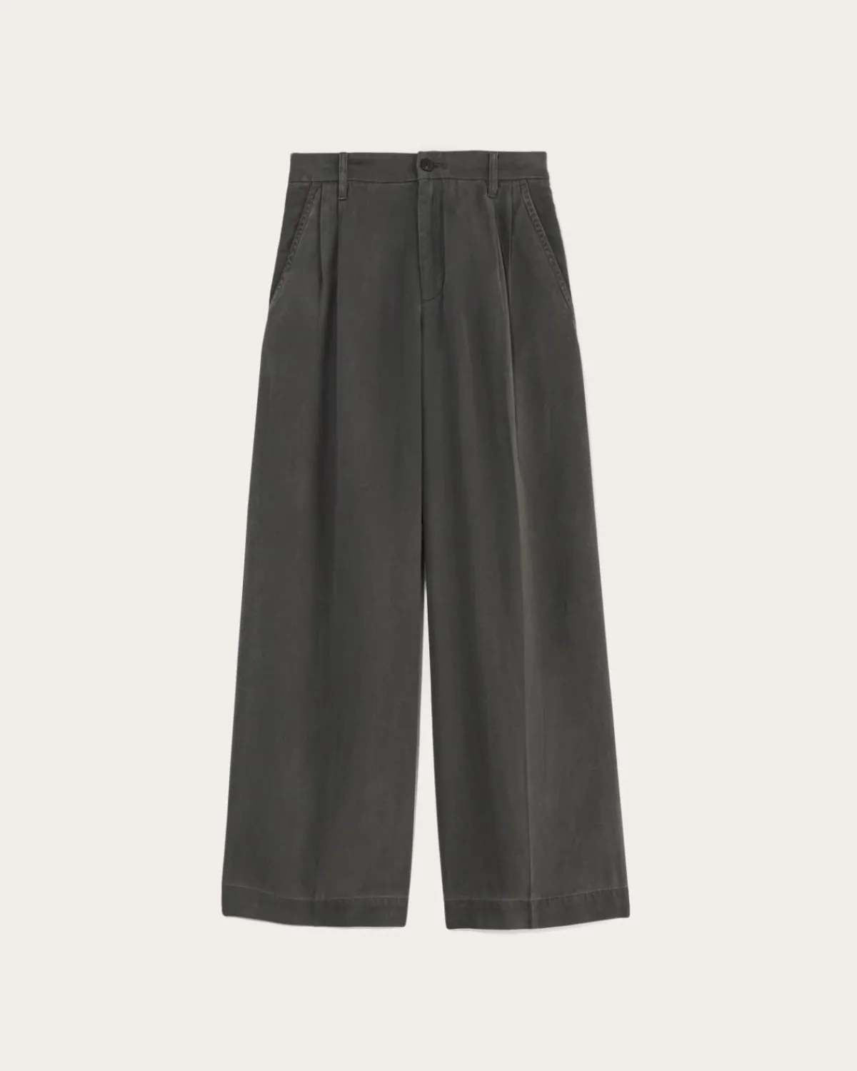 Everlane Pants|Wide-Leg Pants*The Trouser in Buttersoft