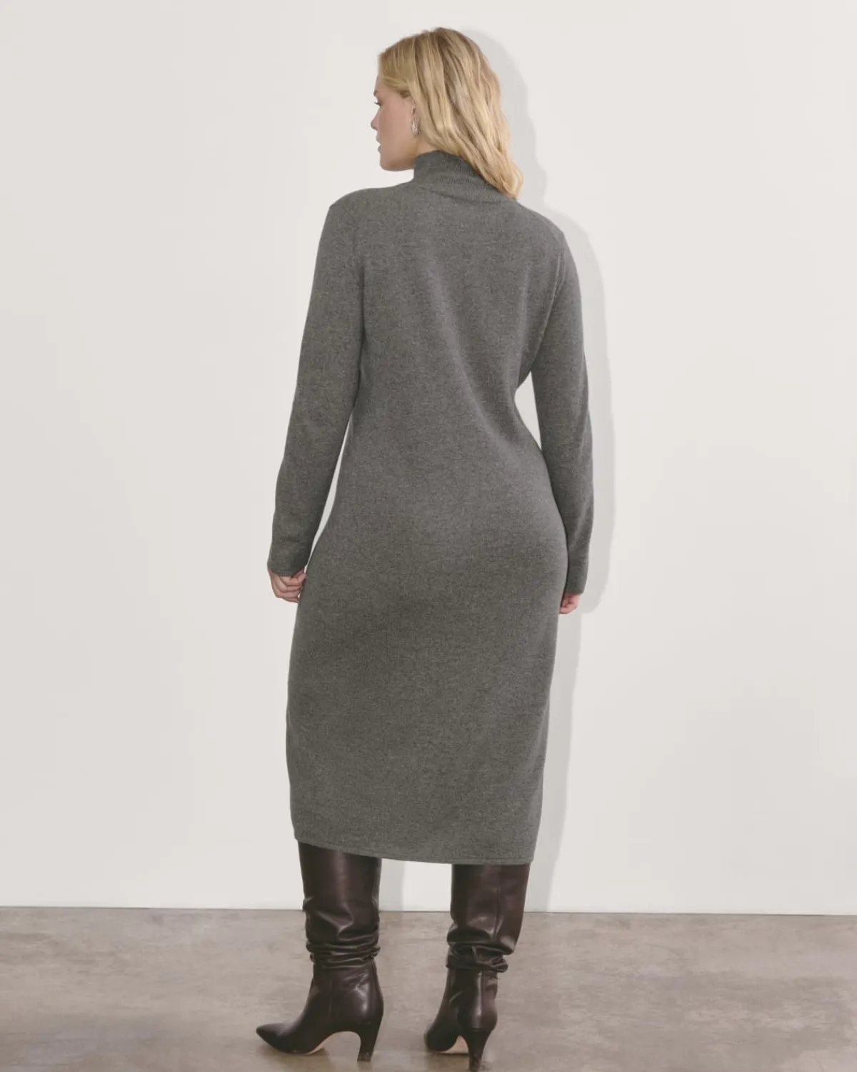 Everlane Dresses*The Turtleneck Sweater Dress in Cashmere