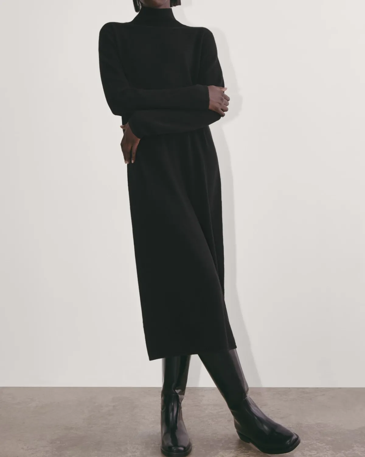 Everlane Dresses*The Turtleneck Sweater Dress in Cashmere