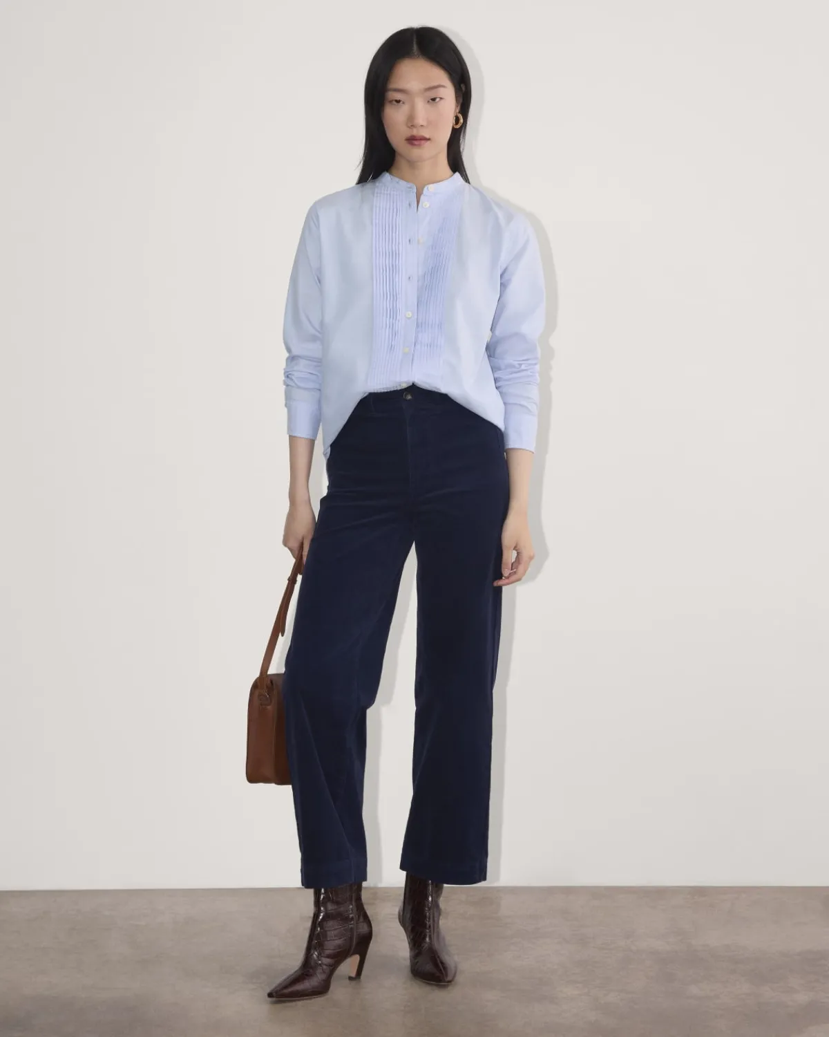 Everlane Tops*The Tuxedo Shirt in Silky Cotton