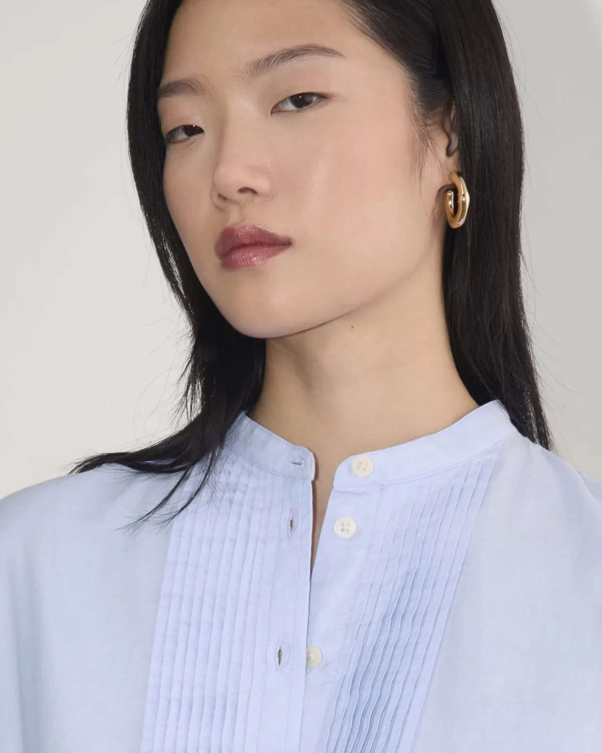 Everlane Tops*The Tuxedo Shirt in Silky Cotton
