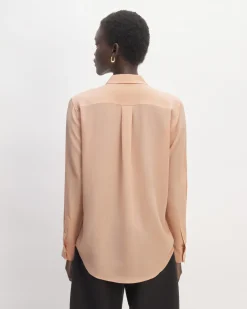 Everlane Tops*The Utility Shirt in Washable Silk