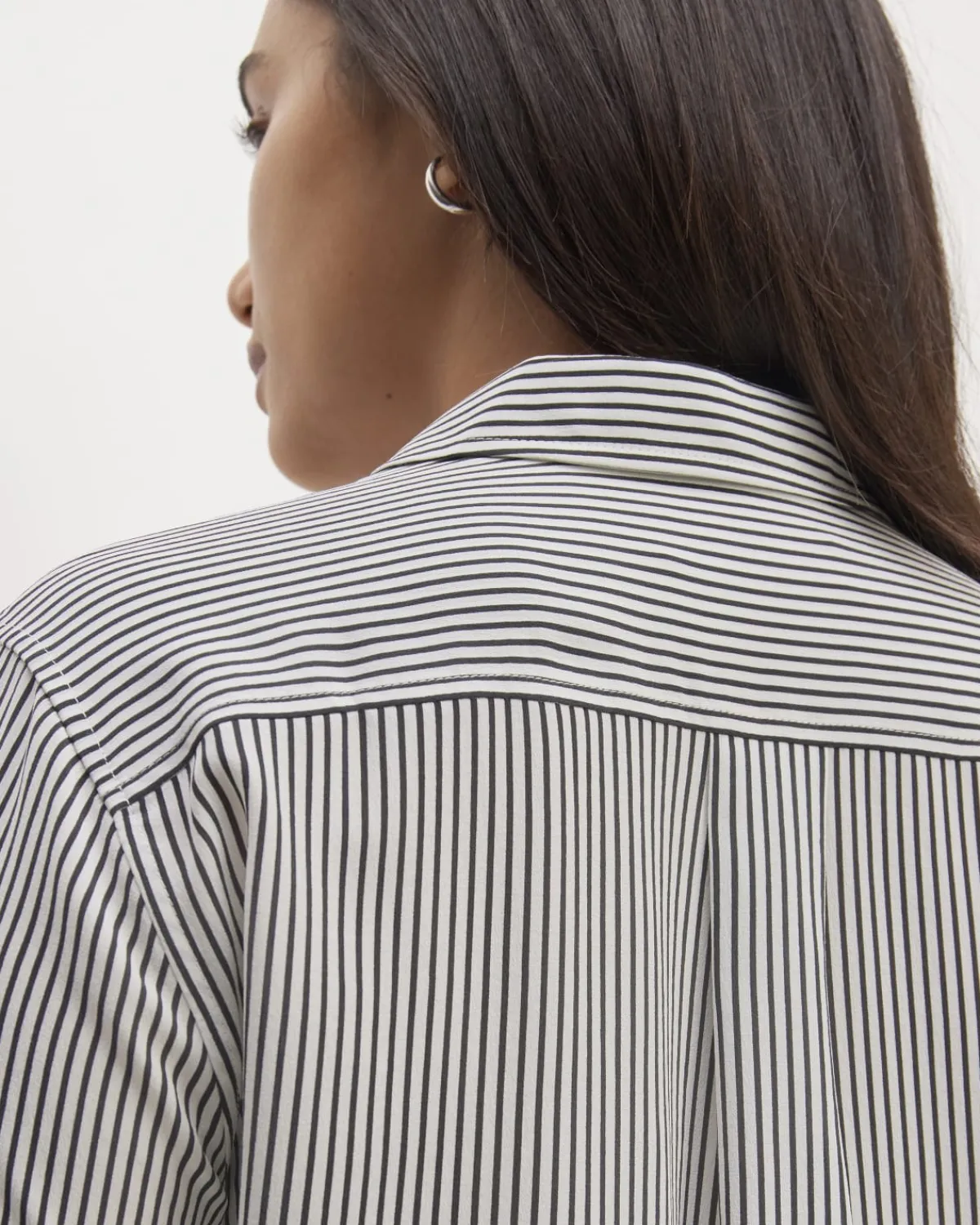 Everlane Tops*The Utility Shirt in Washable Silk