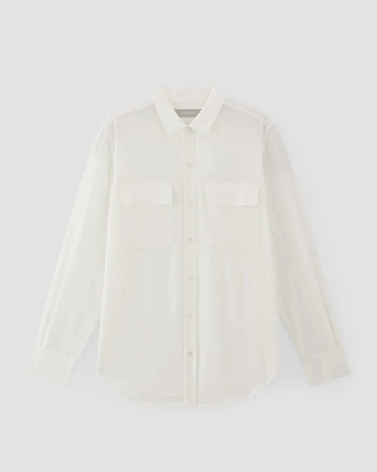Everlane Tops*The Utility Shirt in Washable Silk