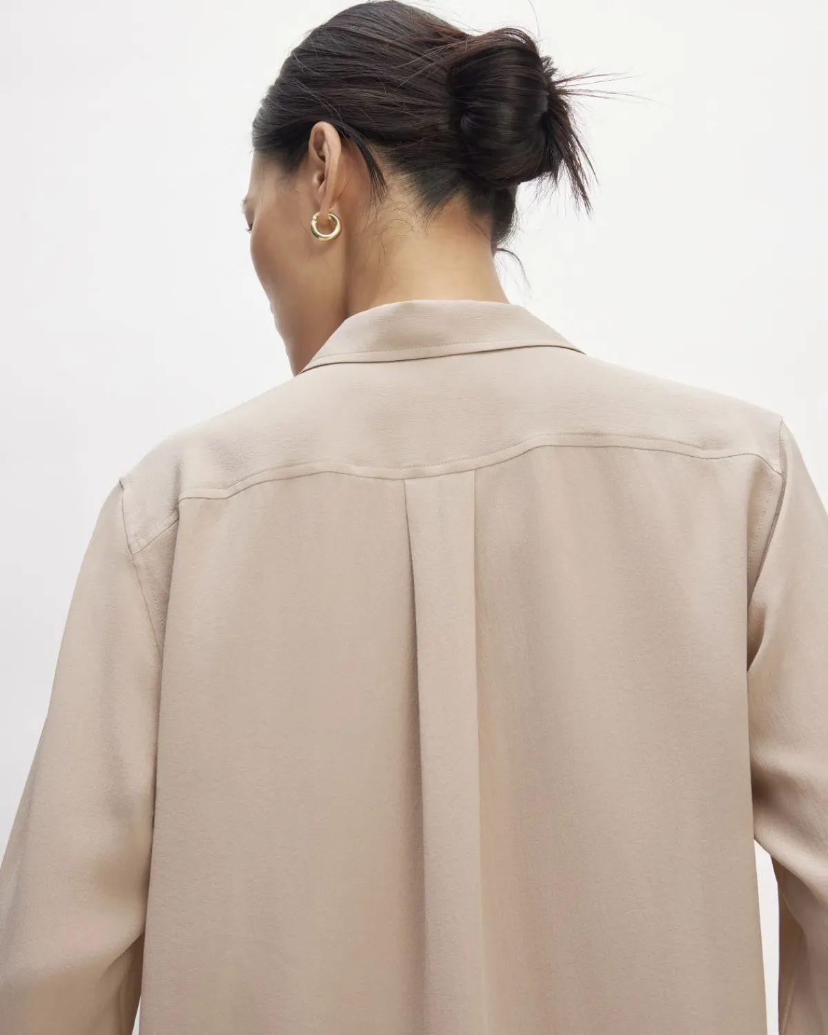 Everlane Tops*The Utility Shirt in Washable Silk