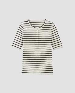 Everlane Tees|Short Sleeve Tees*The Vintage Rib Henley