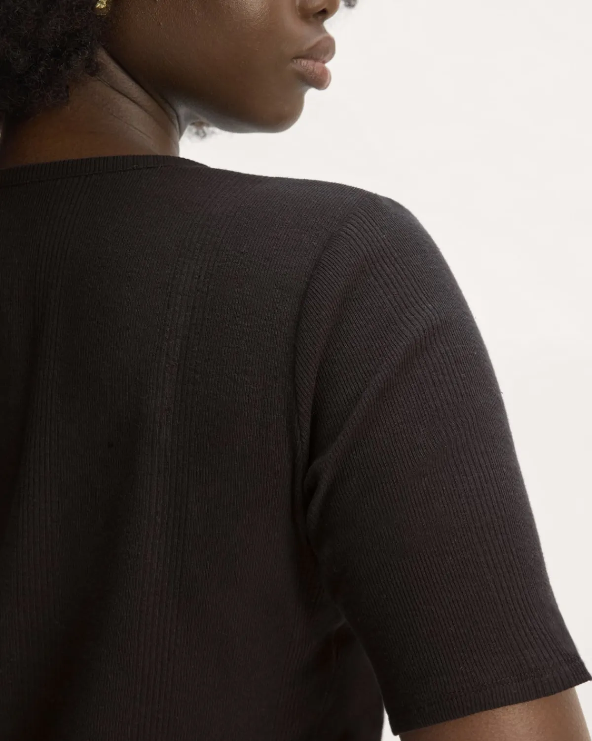 Everlane Tees|Short Sleeve Tees*The Vintage Rib Henley