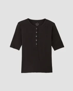 Everlane Tees|Short Sleeve Tees*The Vintage Rib Henley