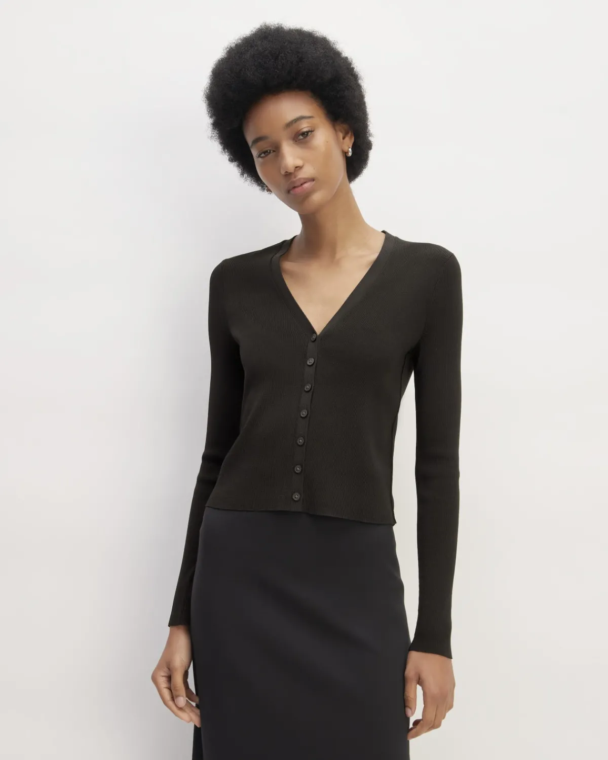 Everlane Sweaters|Crew Sweaters*The Viscose Knit Cardigan
