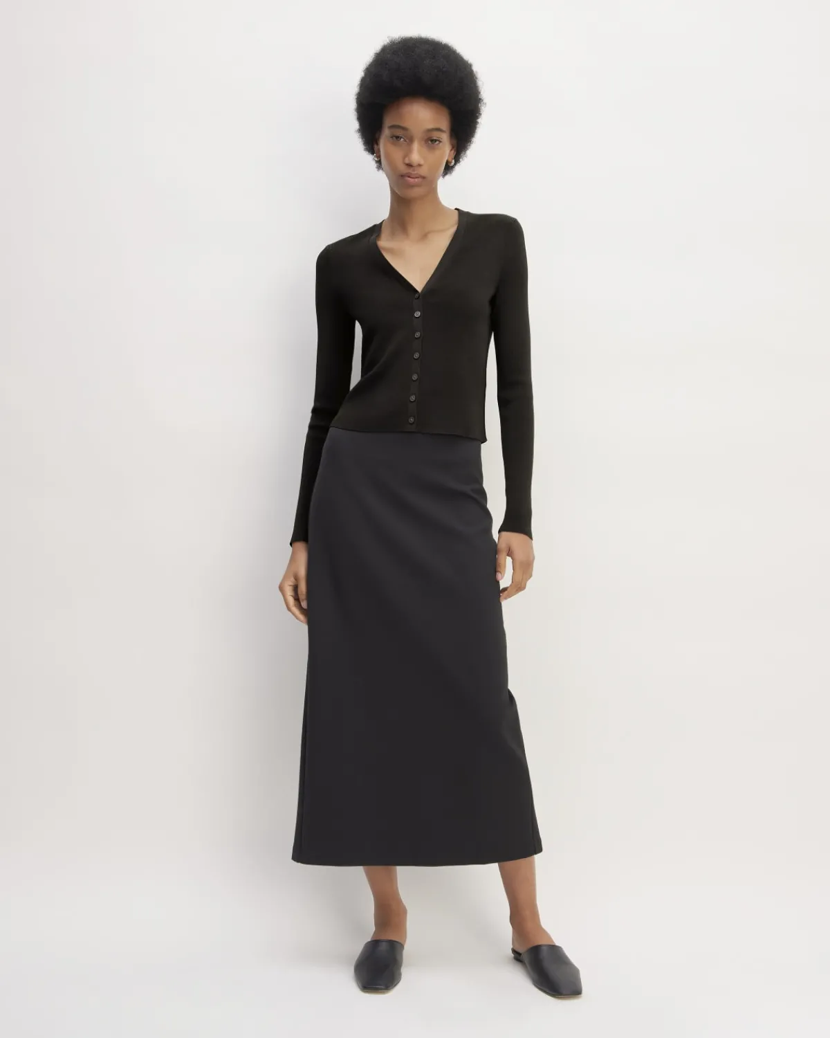 Everlane Sweaters|Crew Sweaters*The Viscose Knit Cardigan