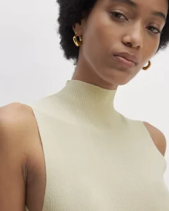 Everlane Sweaters*The Viscose Mock Neck Top