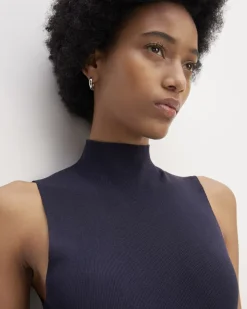 Everlane Sweaters*The Viscose Mock Neck Top