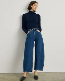 Everlane Sweaters*The Viscose Mock Neck Top