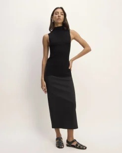 Everlane Sweaters*The Viscose Mock Neck Top