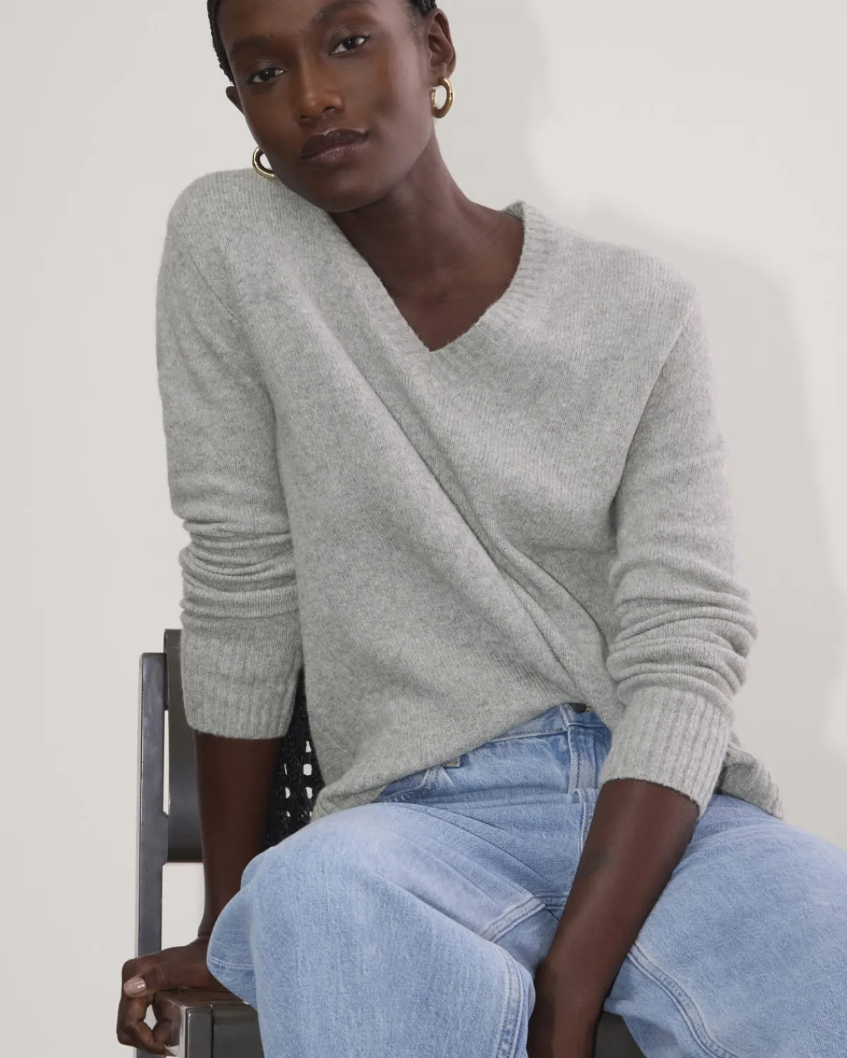 Everlane Sweaters|V-Neck Sweaters*The V-Neck Sweater in Plush Cotton