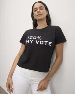 Everlane Tees|Short Sleeve Tees*The Voter Tee in Essential Cotton