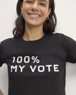 Everlane Tees|Short Sleeve Tees*The Voter Tee in Essential Cotton