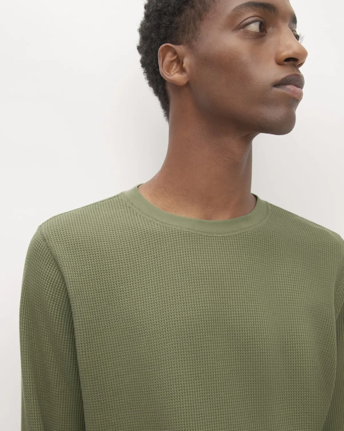 Everlane Tees|Tees*The Waffle Long-Sleeve Crew White