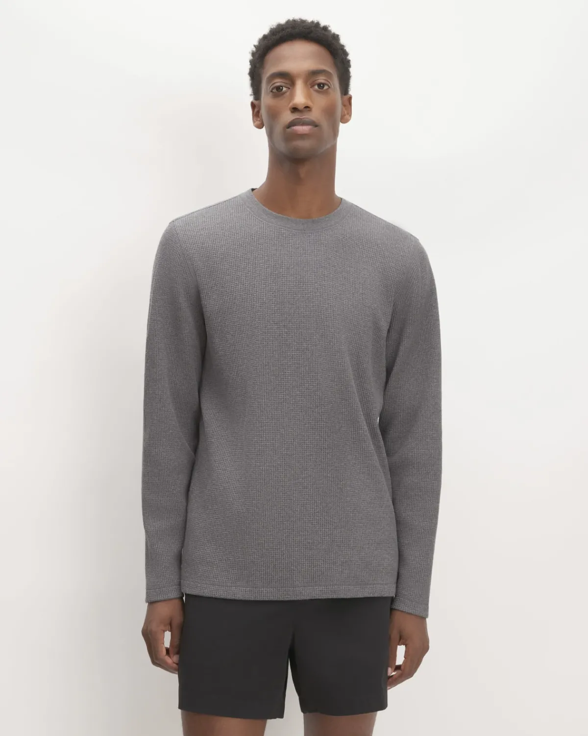 Everlane Tees|Tees*The Waffle Long-Sleeve Crew White