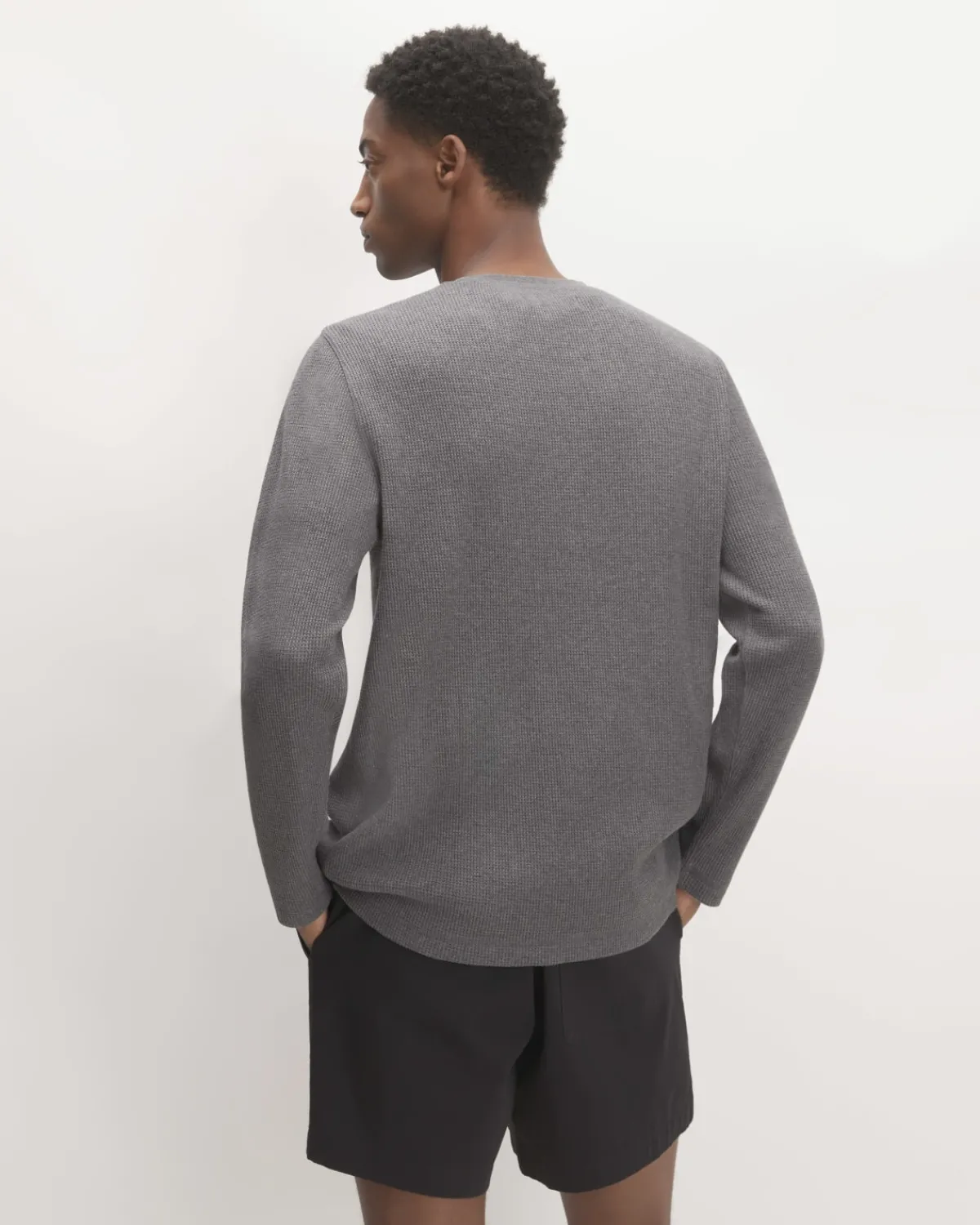 Everlane Tees|Tees*The Waffle Long-Sleeve Crew White