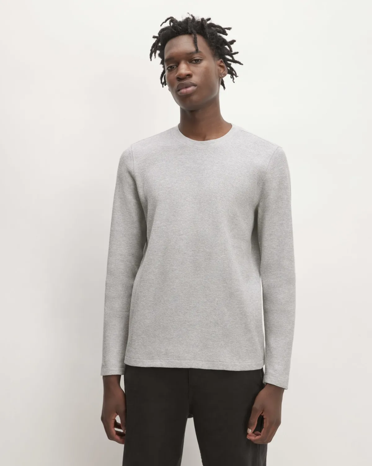 Everlane Tees|Tees*The Waffle Long-Sleeve Crew White