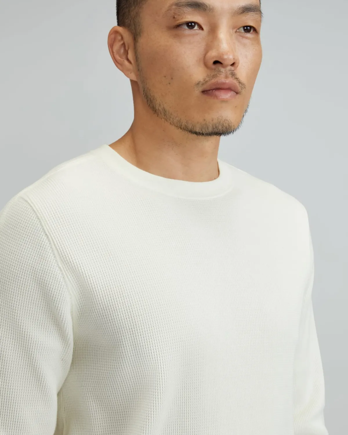 Everlane Tees*The Waffle Long-Sleeve Crew Tee