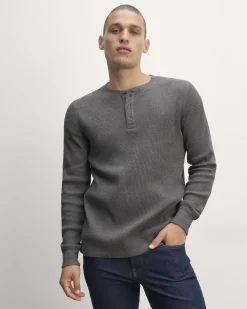 Everlane Tees*The Waffle Long-Sleeve Henley