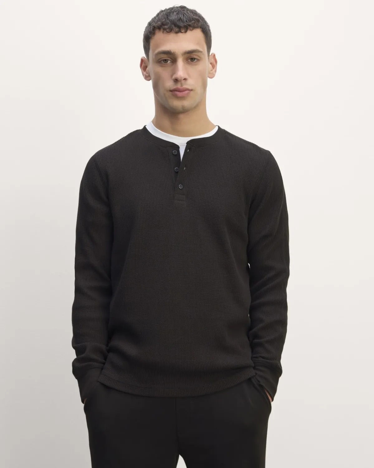 Everlane Tees*The Waffle Long-Sleeve Henley