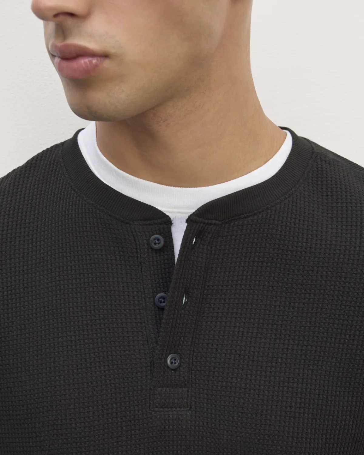 Everlane Tees*The Waffle Long-Sleeve Henley