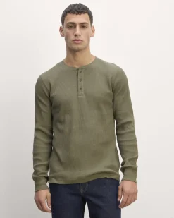 Everlane Tees*The Waffle Long-Sleeve Henley