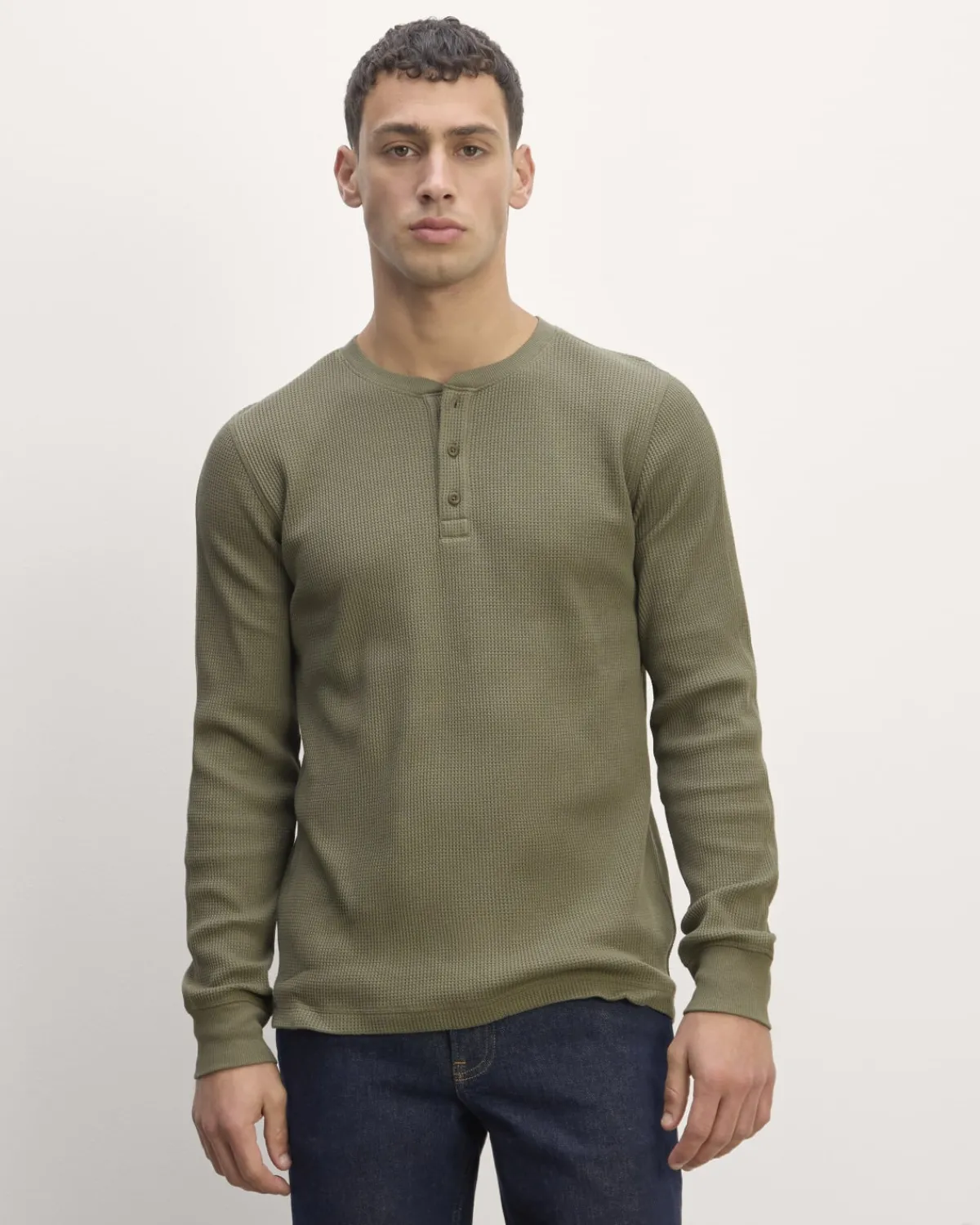 Everlane Tees*The Waffle Long-Sleeve Henley