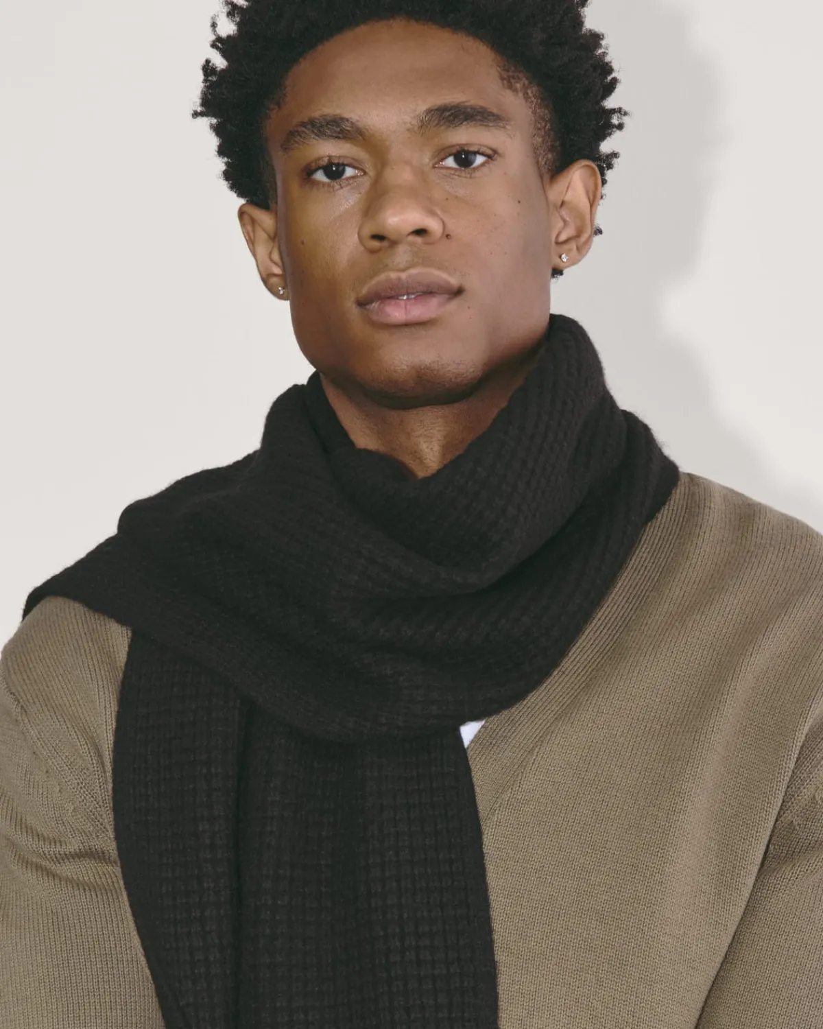 Everlane Accessories|Scarves & Beanies*The Waffle Scarf Black